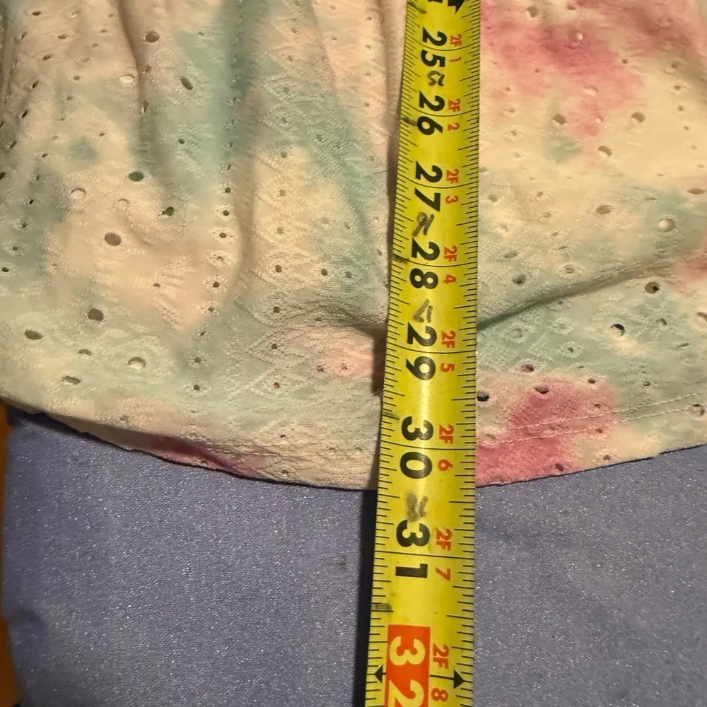 Lazy Sundays Tie-Dye Midi Dress - Pink and Blue - Image 5