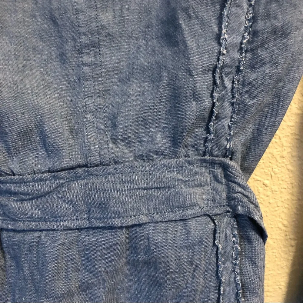 BCBGMAXAZRIA LINEN BLAZER STRETCH COTTON LINEN BLAZER S - Image 10