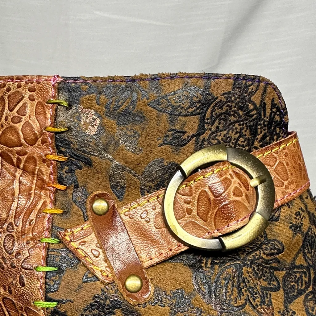 Spring Step L'Artiste Georgiana  Multicolor Leather Ankle Boots - Image 9