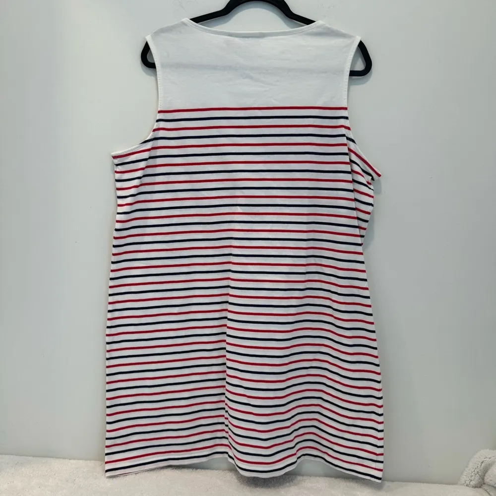 Vineyard Vines Striped Nantucket Shift Dress size XL - Image 5