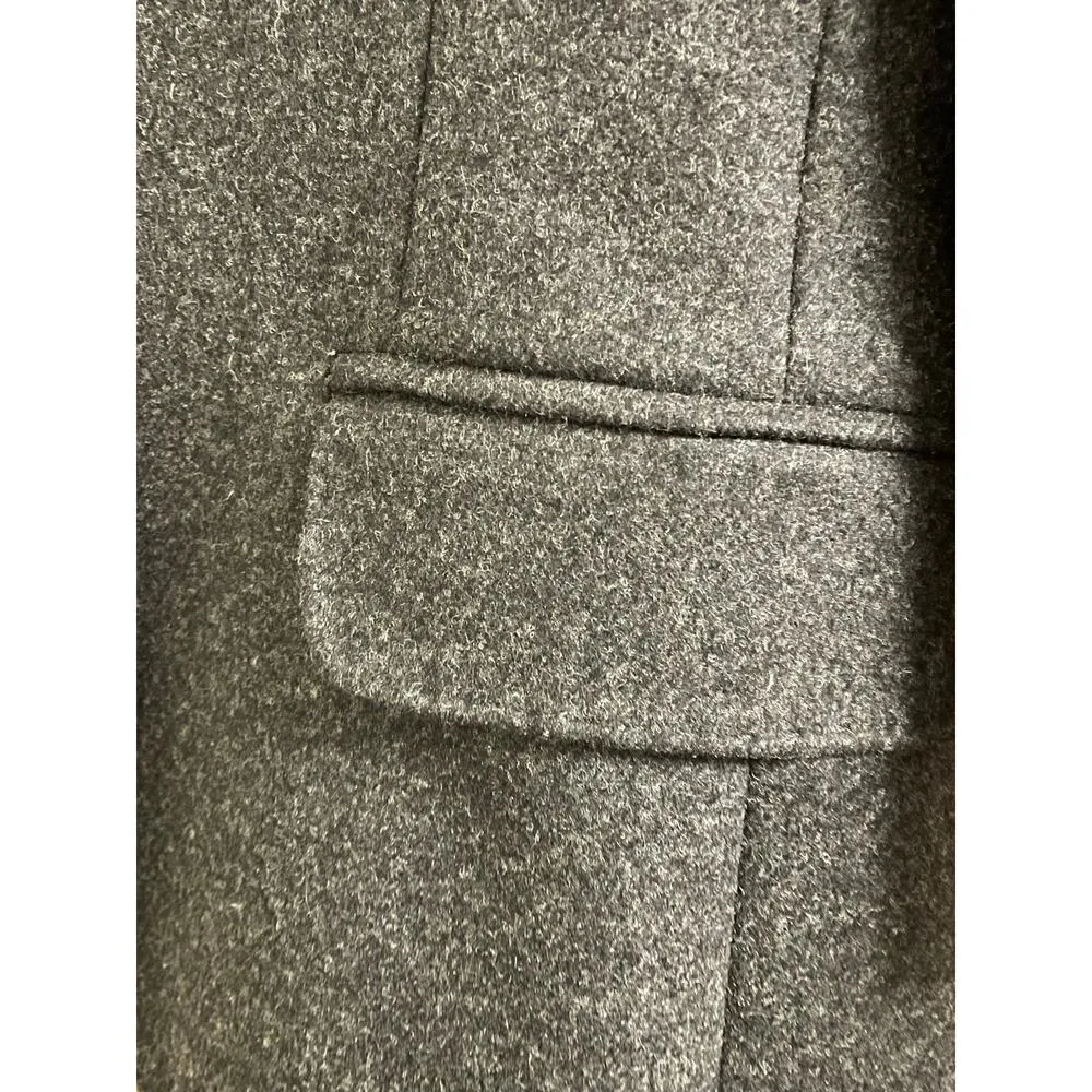 Sonia Bogner Charcoal Angora Blend Blazer size 6 Gray - Image 3