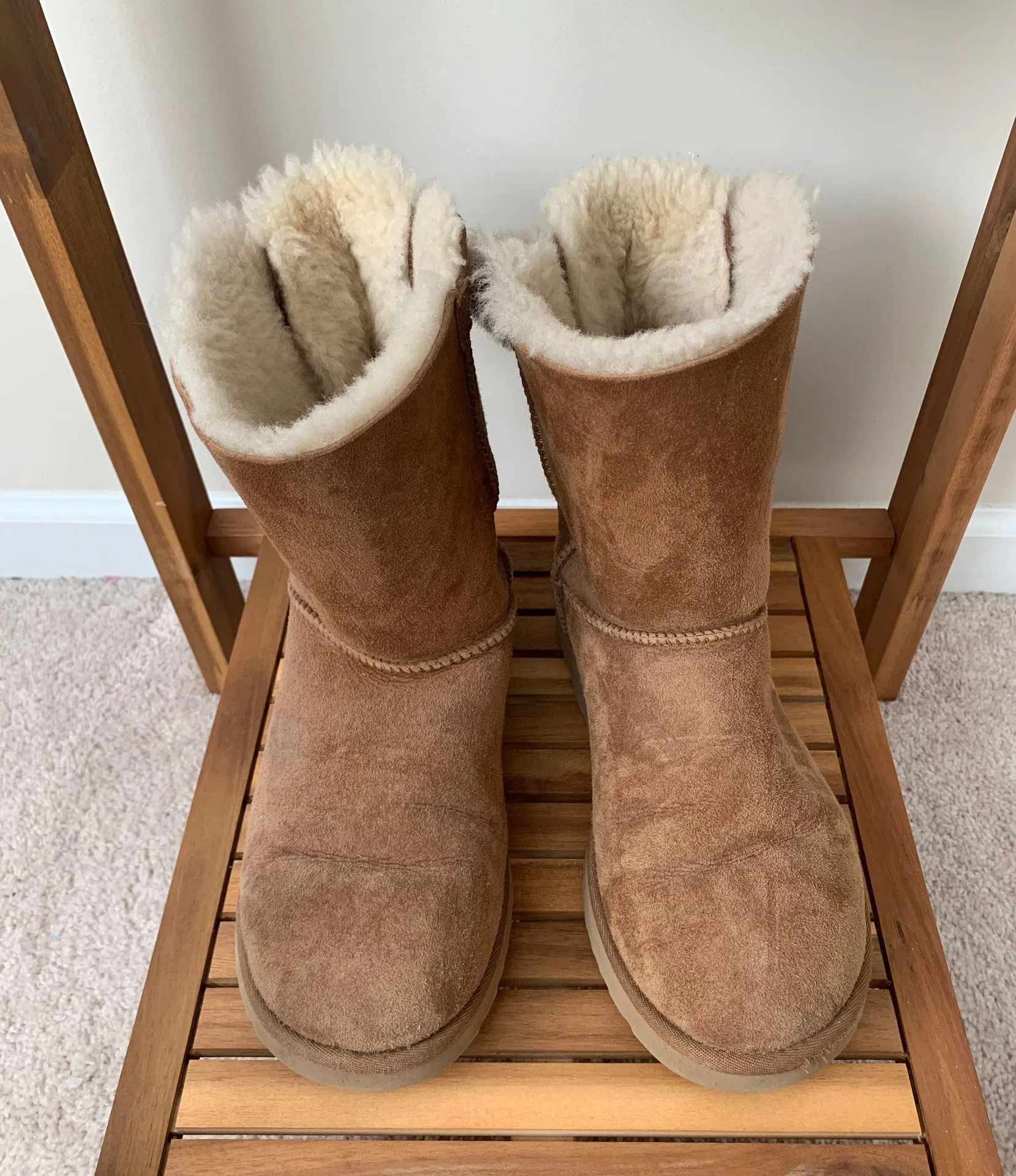 UGG Chestnut Brown Bailey Bow II Boot - Image 3