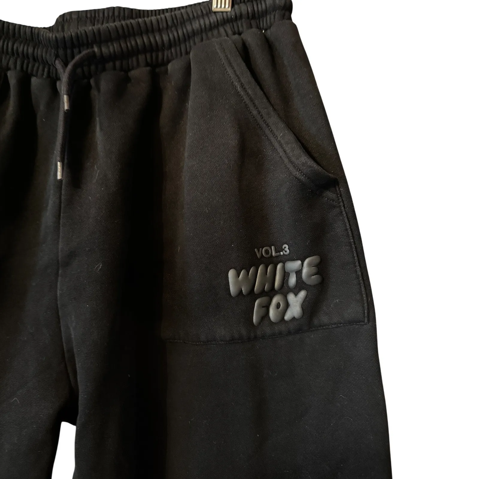 WHITE FOX Vol 3 Black Sweatpants Joggers Lounge Pants XL - Image 3