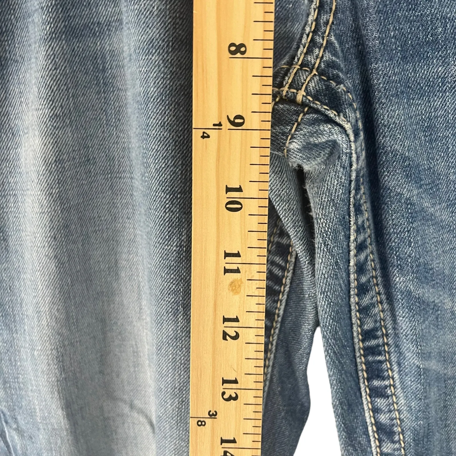 Ariat Y2K Women's Size‎ 31R Amber Bedazzled Western Cowgirl Bootcut Jeans - Image 13