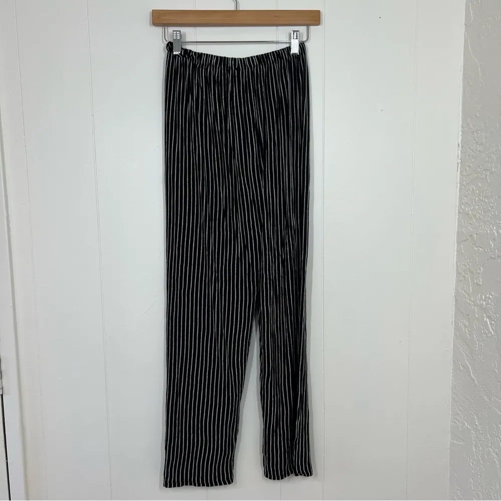 Joah Brown Striped Mesh Pant - Image 7