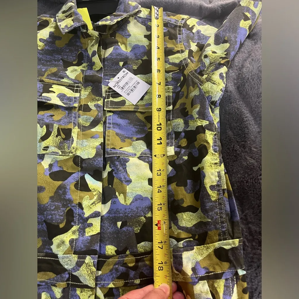 Bp.+ Wildfang Camo Jumpsuit
Womens XXS Yellow Green - Image 4