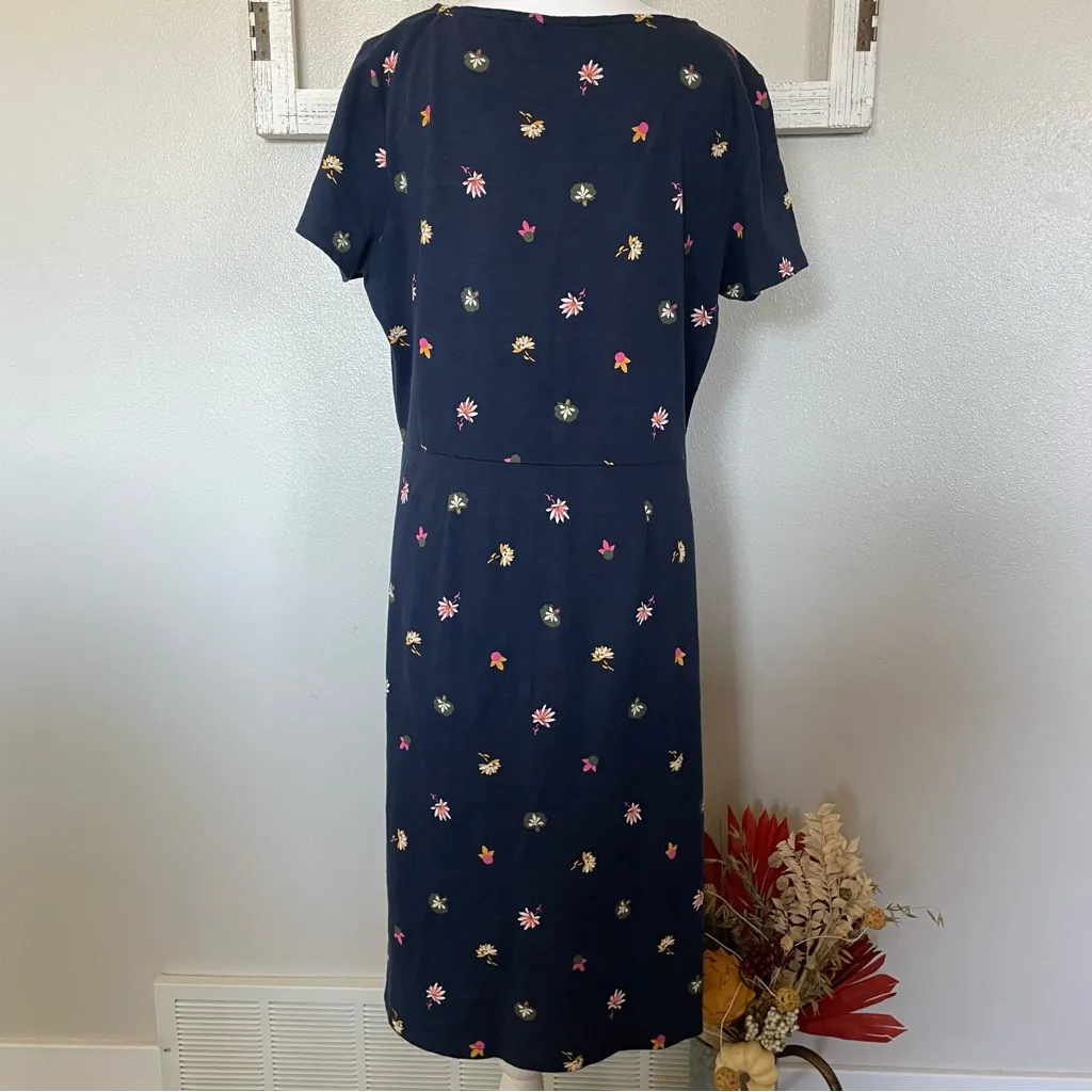 Boden Phoebe Jersey dress Blue Size 12 - Image 4
