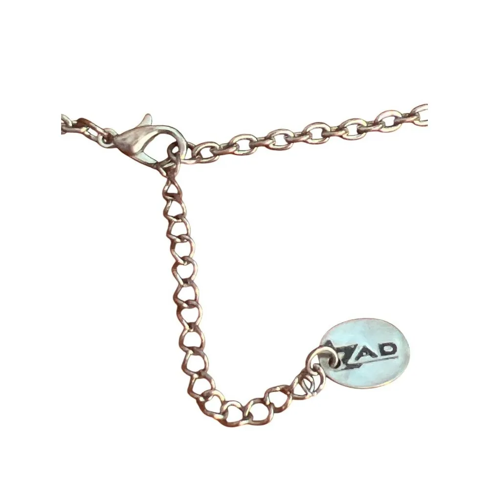 ZAD Silver Tone Octopus Necklace Tentacles Sea Life Nautical Cruise Adj 21" - Image 4