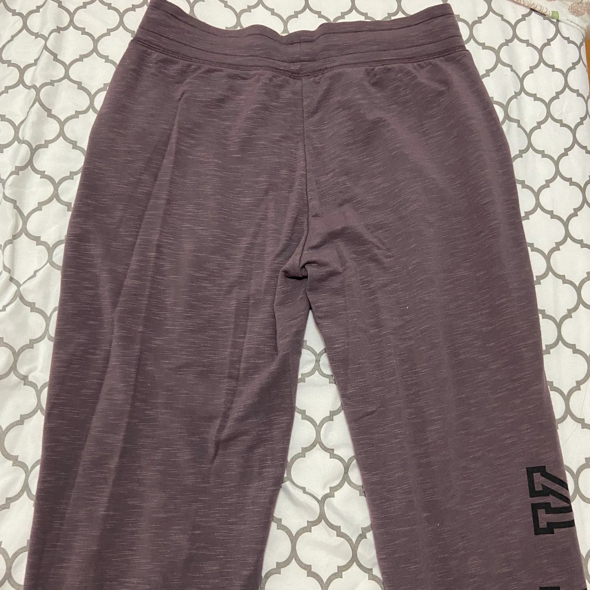 PINK Purple Jogger Sweats - Image 3