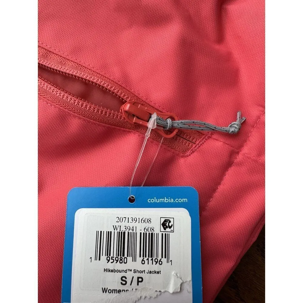 Columbia Women's Hikebound Short Jacket Pink NWT Size Small - Image 7