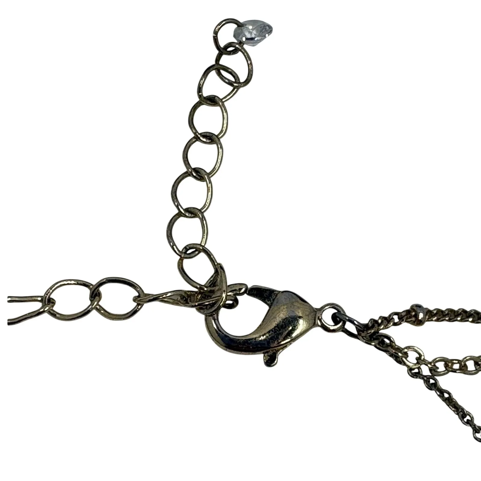 3 Layered Disc Pendant Necklace Gold Tone Chain Women Fashion Jewelry - Image 5