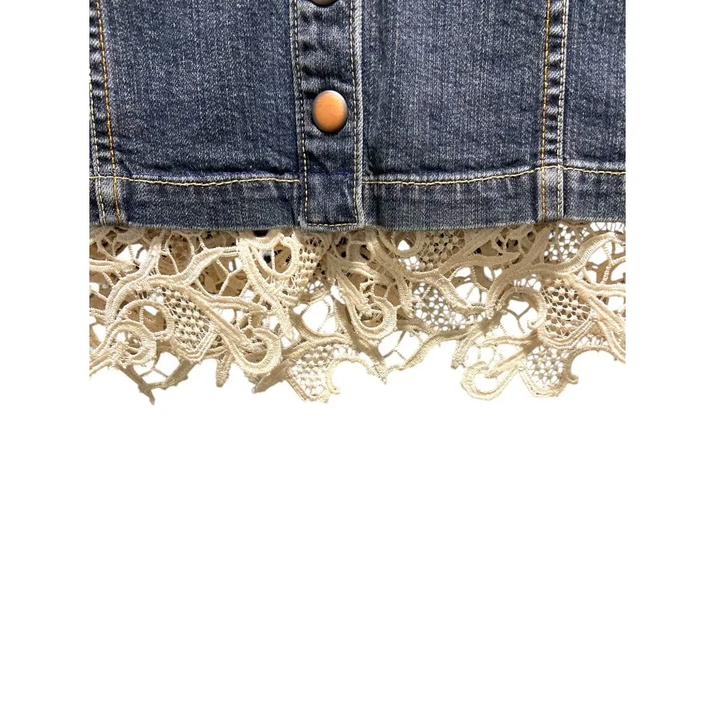 Gap Denim Skirt Blue Size 12 Y2K - Image 7