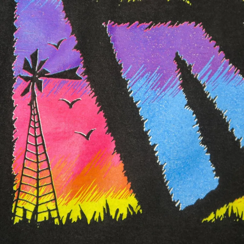 Vintage 90s Kansas Sunset Shirt - Image 5