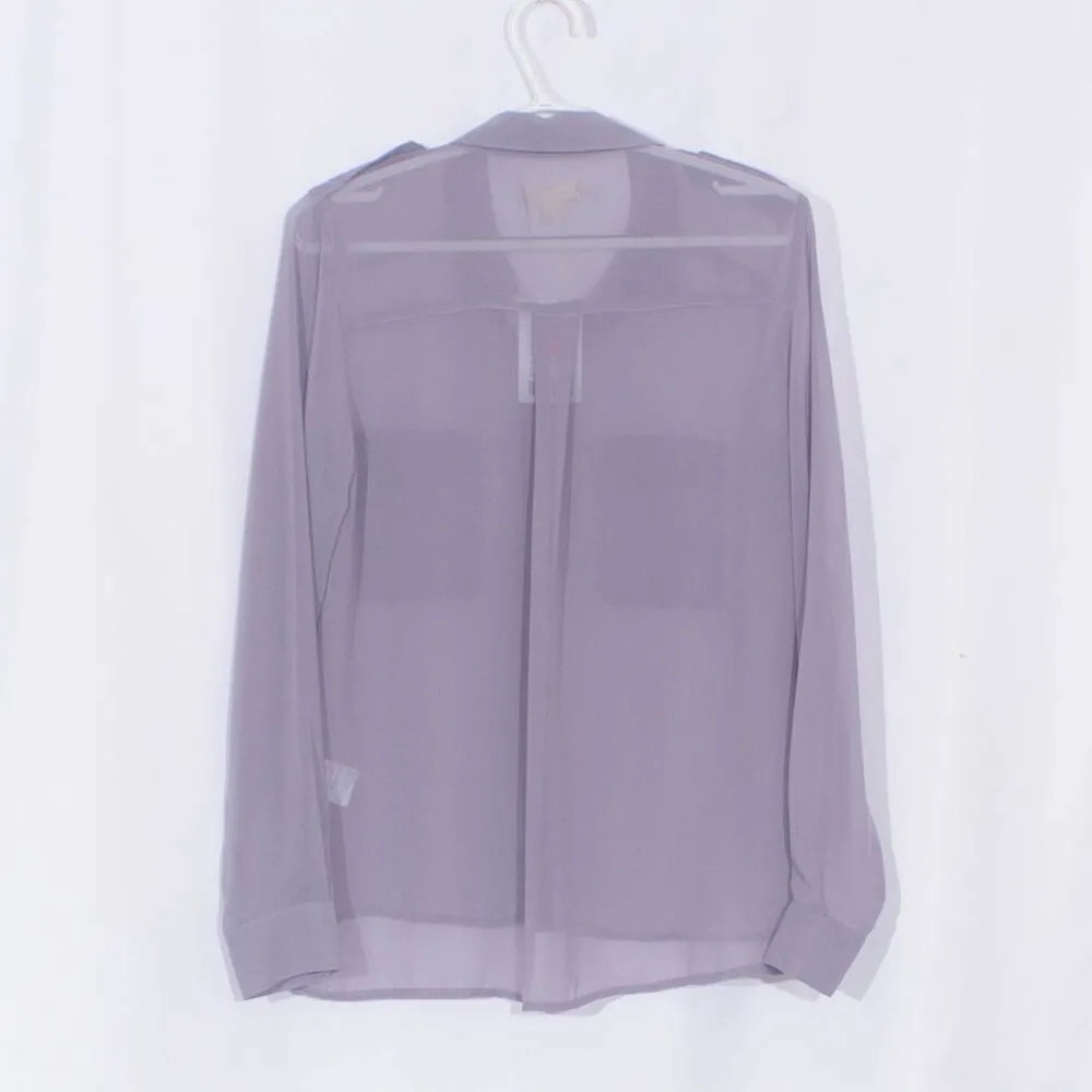 NWT ANTHROPOLOGIE SILENCE + NOISE Button Down Shirt Size M - Image 2