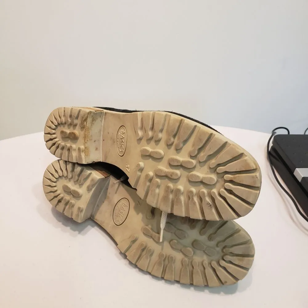 Basics Made in Italy Booties Size 37 Black - Image 5