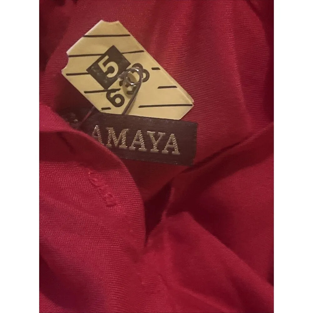 Amaya By Maayan Levy Red Maxi Sundress Dress Womens Sleeveless Fits S, M Or L Size undefined - Image 5