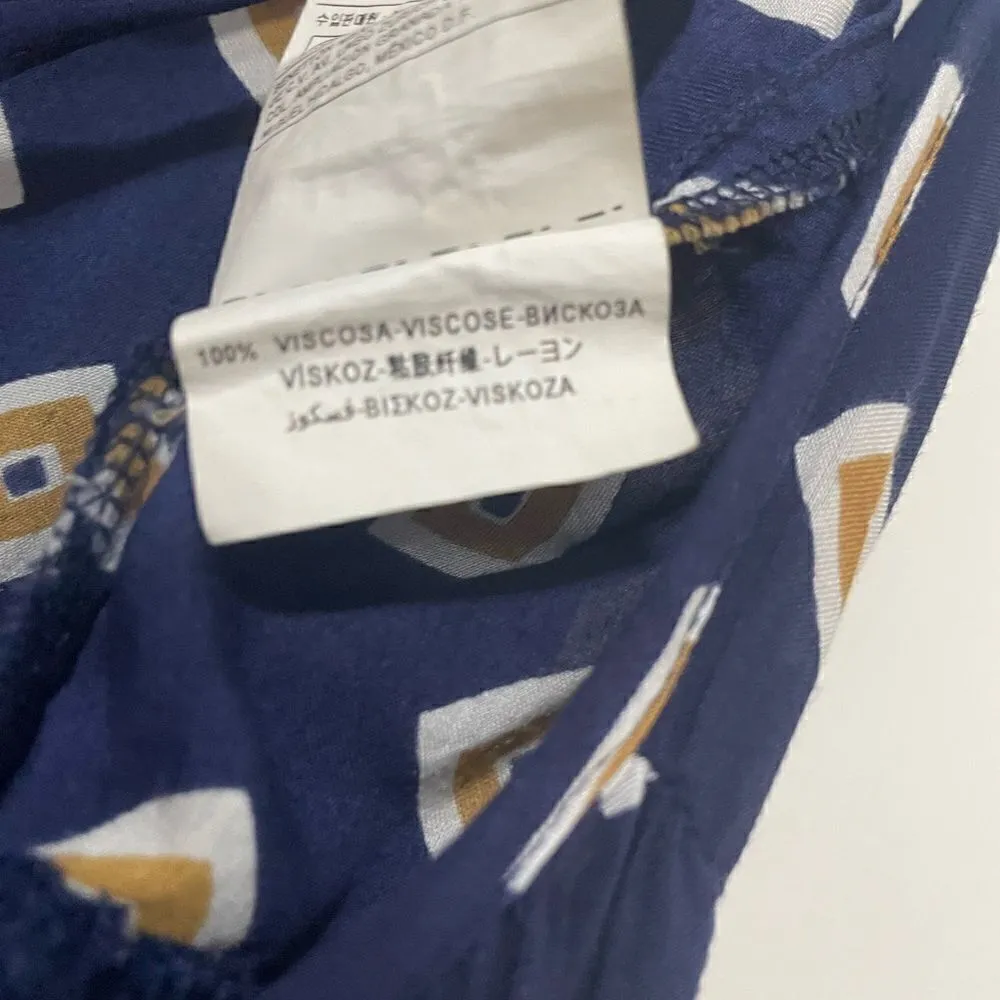 United Colors of Benneton Mini Ruffle Tiered Babydoll Dress Size Medium NWOT‎ - Image 5