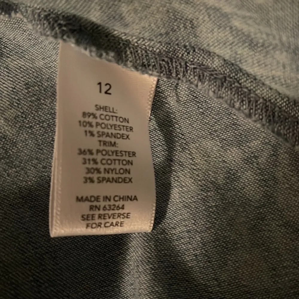 Westport Floral Chambray button front knee length dress - Image 13