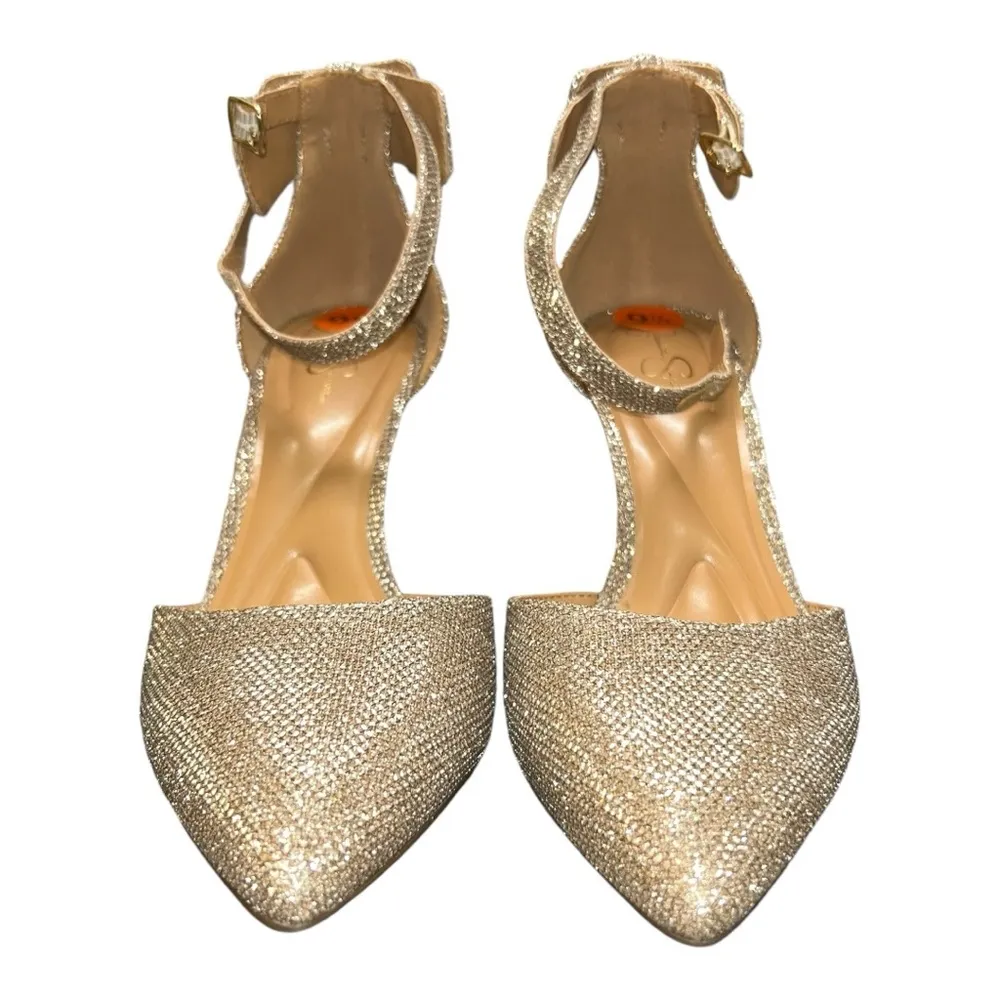 Jessica Simpson Whispie Pump heels In Gold. Brand new size 9.5 M - Image 5