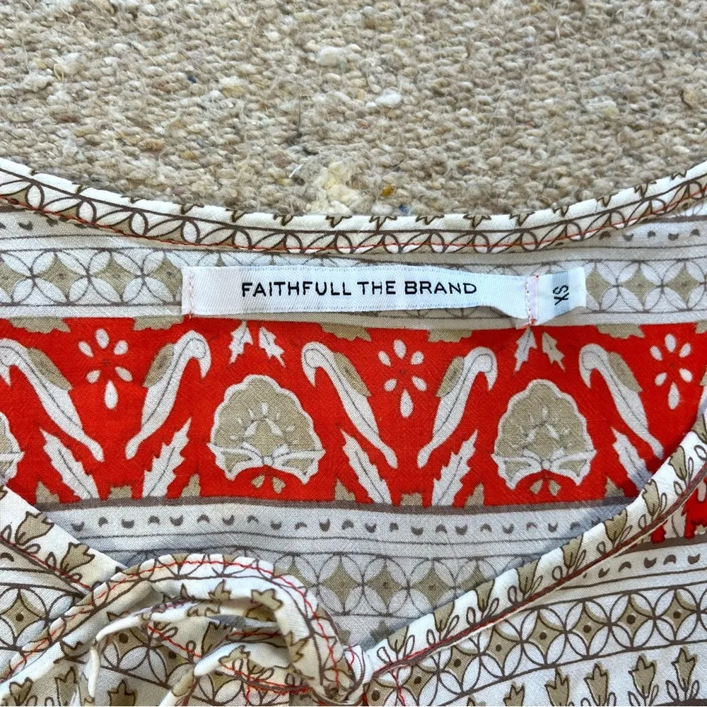 Faithfull The Brand Woodstock Playsuit Romper XS - Image 14