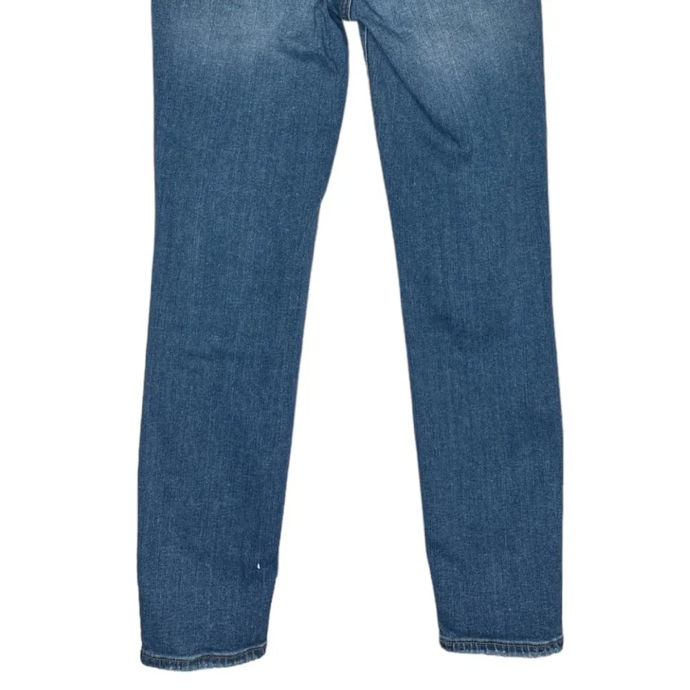 Good American Good Legs Crop Studded Split Hem Jeans Size 2/26 - Image 11