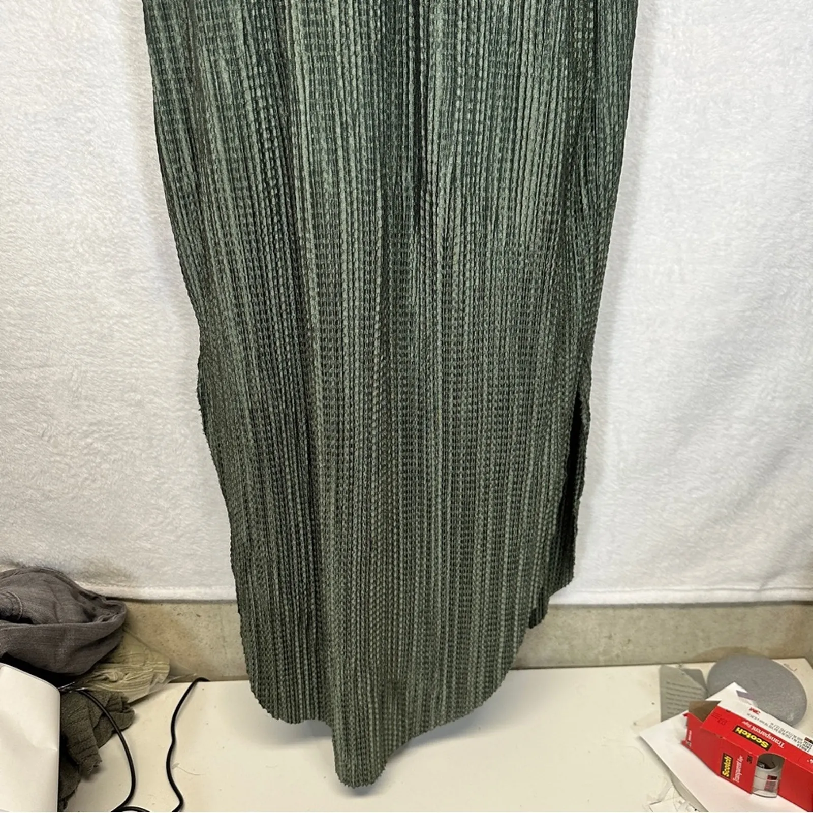 Anthropologie Sabina Musayev Renaissance Midi Dress Size XS‎ Green - Image 8