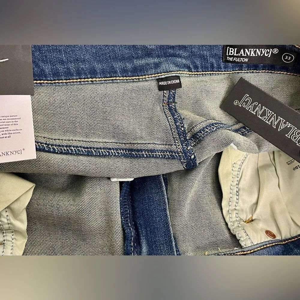 NWT Blank NYC The Fulton Roll Up Short size 33 - Image 4