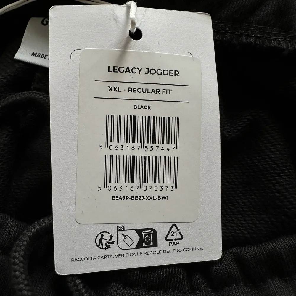 Gymshark Legacy Joggers Women's XXL Black Cotton Cargo Sweatpants Athleisure NWT - Image 12