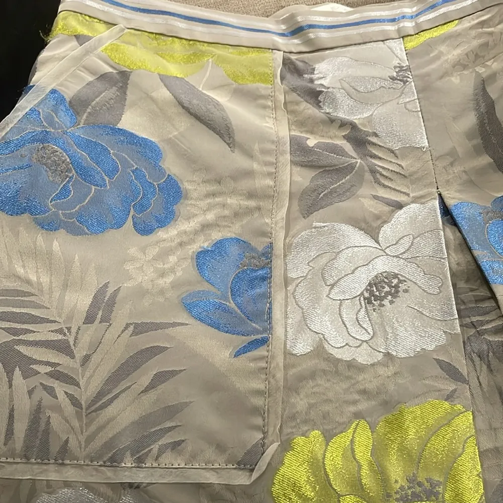 Jonathan Simkhai brocade mink skirt Tan Size 4 - Image 9