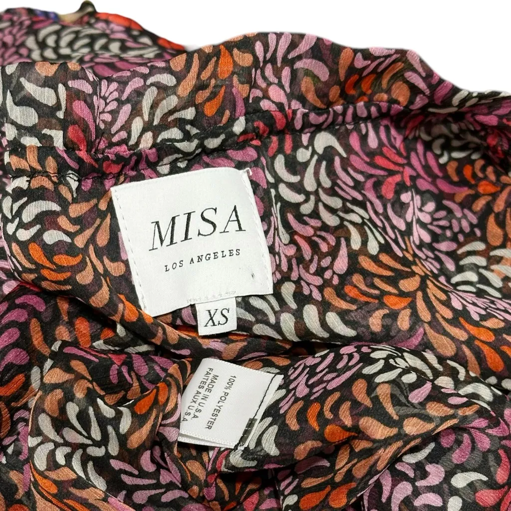 NEW MISA LOS ANGELES Siena Top, Autumn Floral, XS - Image 11