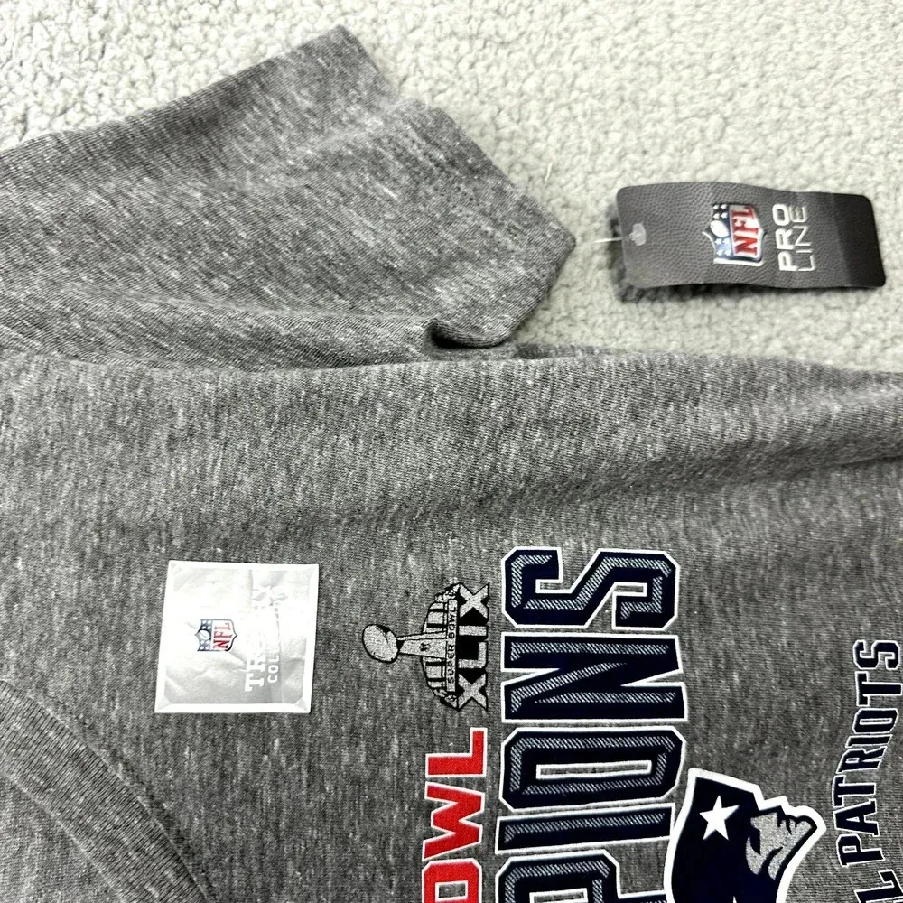 New England‎ Patriots ShirtWomens Large NFL Pro Line Super Bowl Champions NWT - Image 3