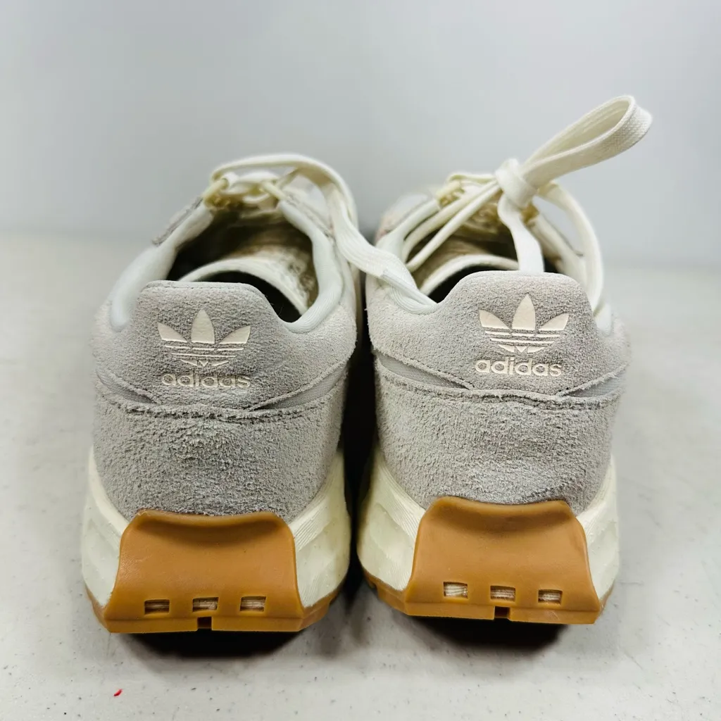 Adidas Originals Women’s Retropy E5 Shoes, Off-white/Bliss Orange 8,5 - Image 4