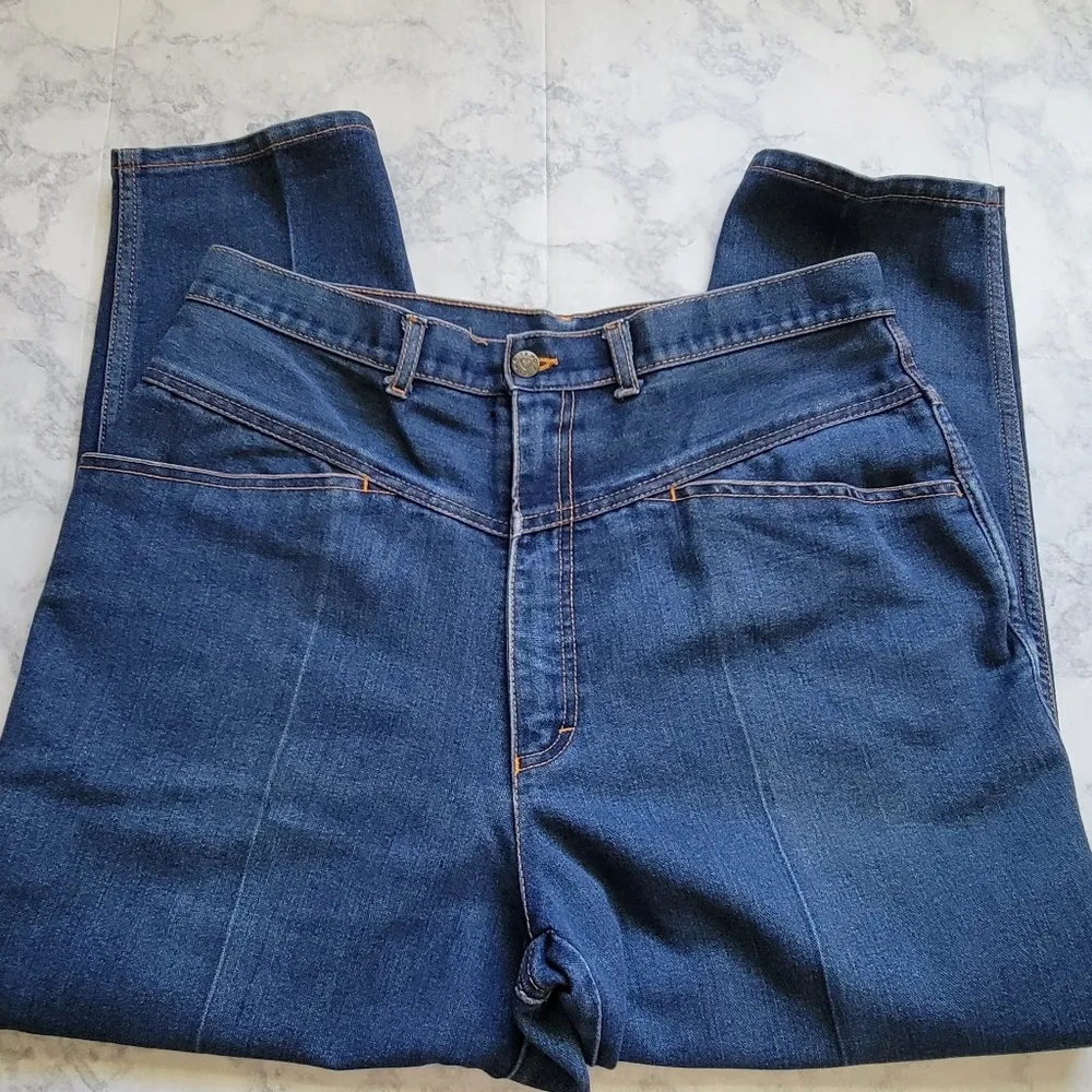 Vintage Gitano western jeans size 34 short - Image 4