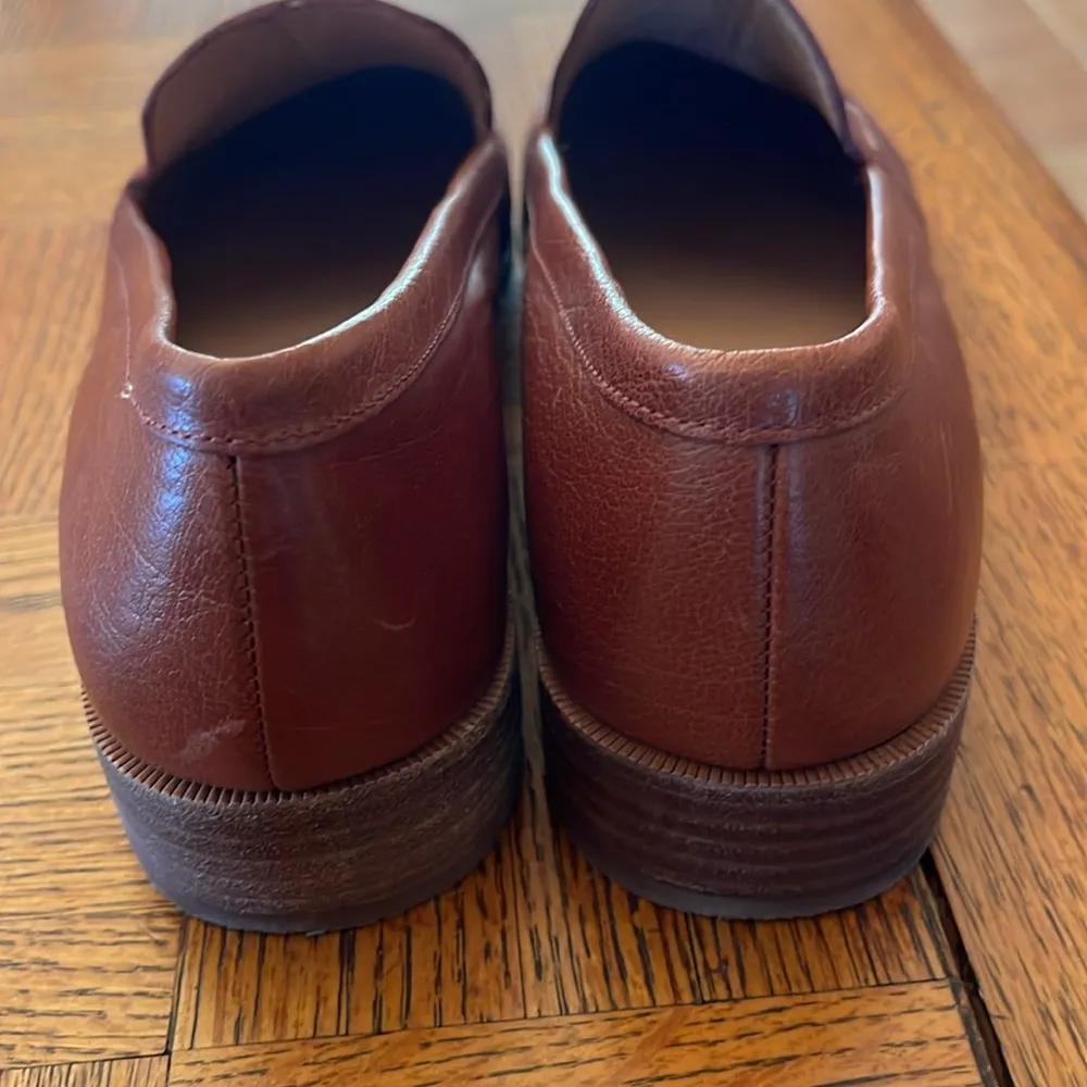 Madewell Frances Leather Loafers 9 - Image 3