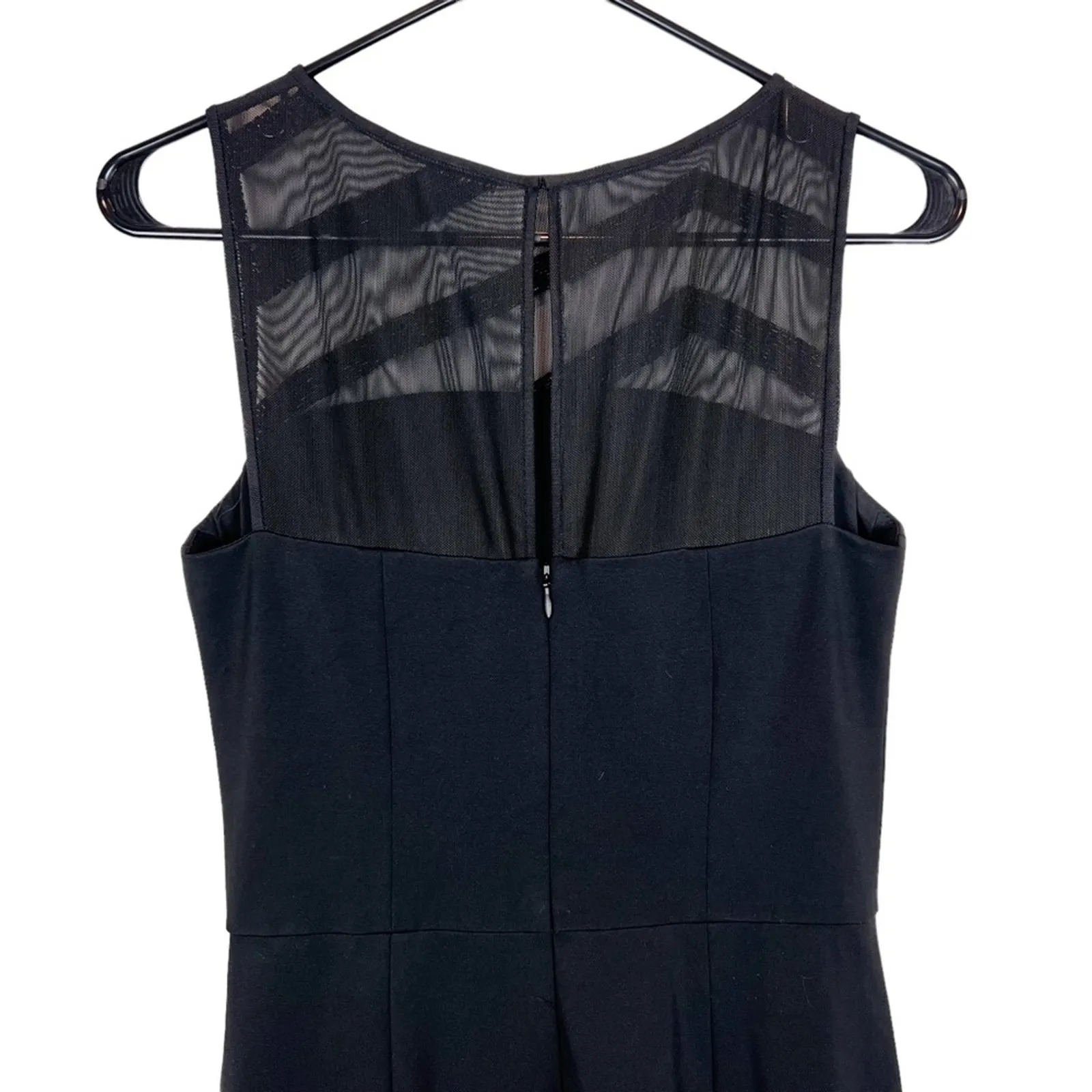 Lauren Ralph Lauren Black Beaded‎ Full Length Gown Size 2 - Image 10