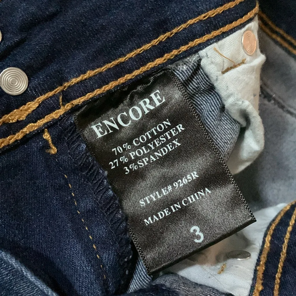 Dark Encore Light Ripped Style Skinny Jeans - Image 3