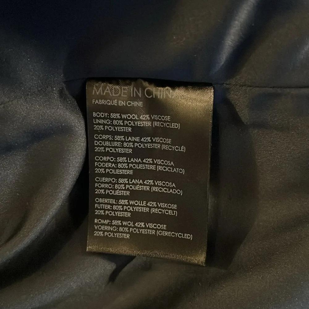 Club Monaco Cozy Shirt Jacket in Heather Blue, Size XL New w/Tag Retail $249 - Image 9