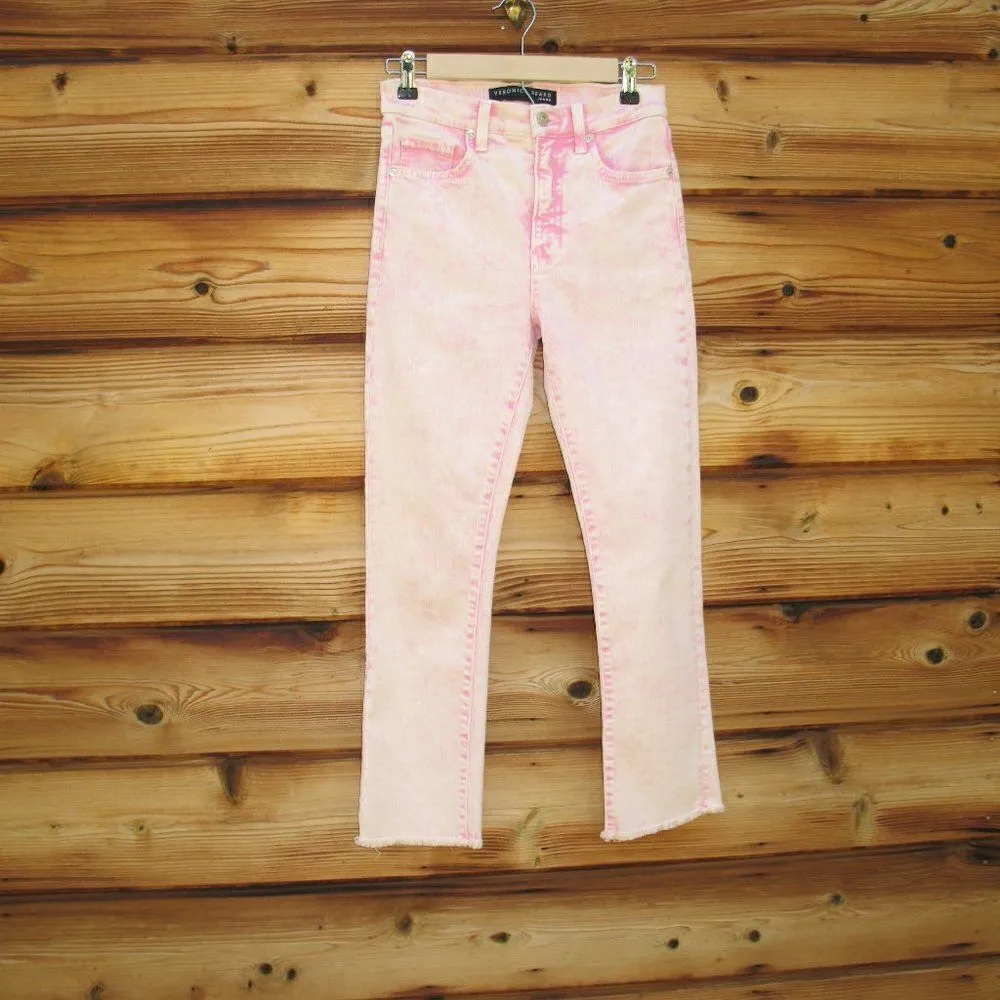 Veronica Beard Carley Kick Flare High Rise Jeans - Image 2