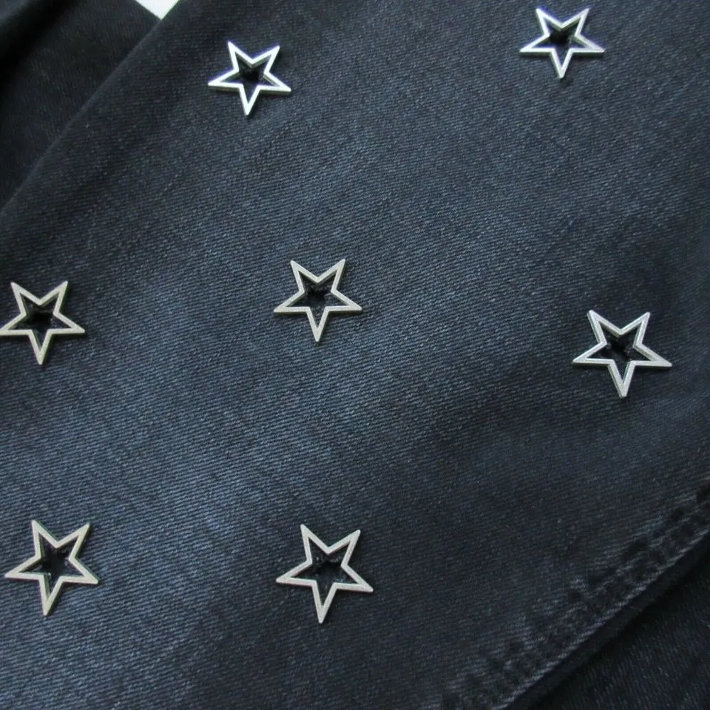 NWT HUDSON Riley in Mythology Star Grommet Relaxed Boyfriend Jeans 25 $285 - Image 7