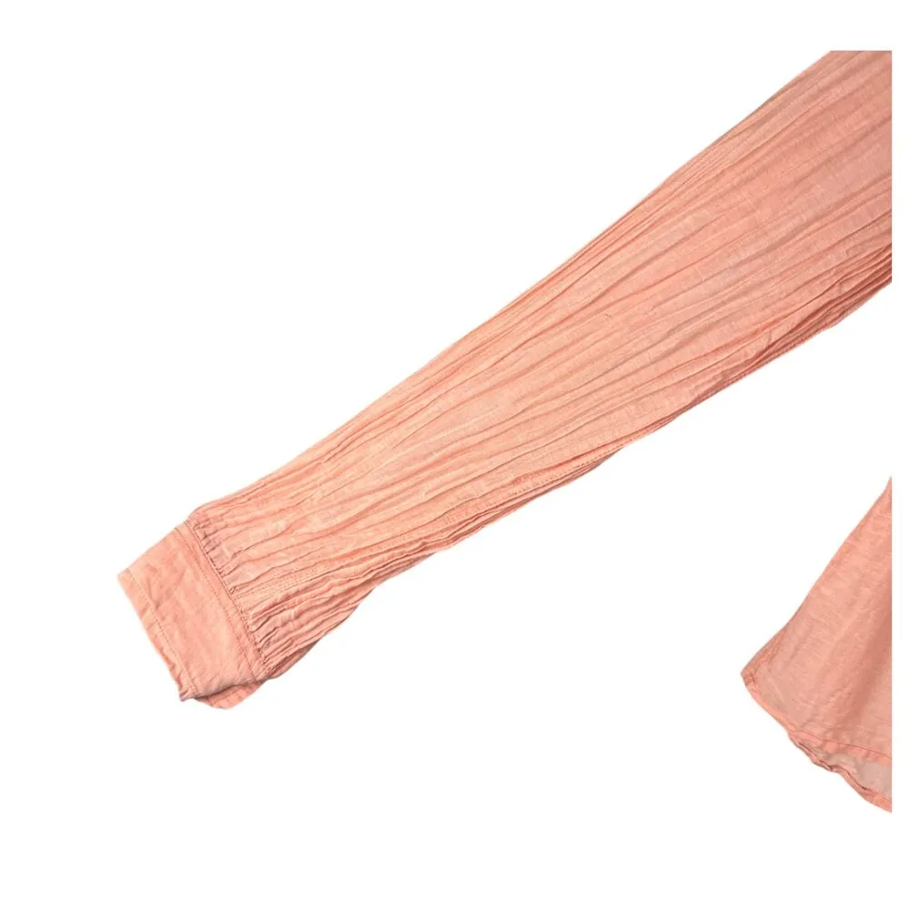 Isabel Marant Etoile Silk Blend Tissu Fabric Pink Blouse Size 34 US XS - Image 2