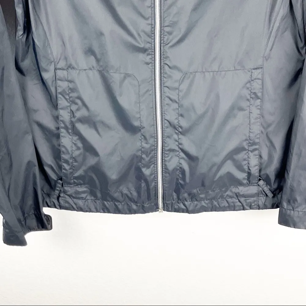 COLUMBIA Black Switchback Sportswear Shield Hoodie Windbreaker Jacket Medium - Image 5