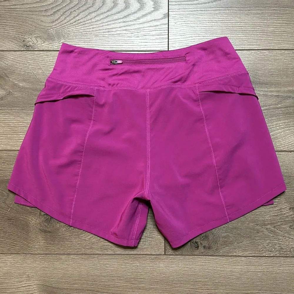 Hylete Versa 5"‎ Pink Lined Pocket Running Shorts Size XS - Image 4
