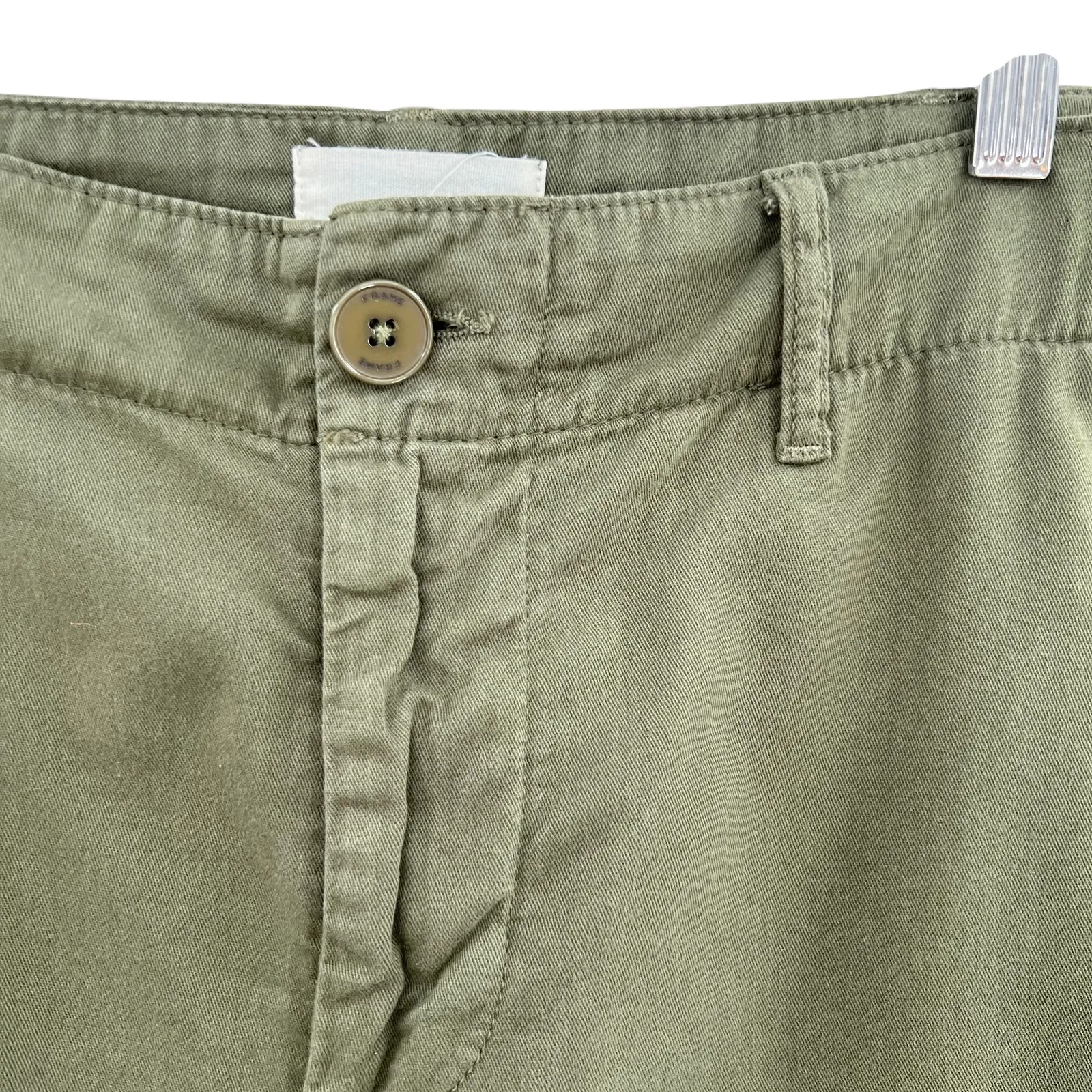 Frame Relaxed Utility Pant Cargo Washed Surplus Green‎ Size 27 - Image 5