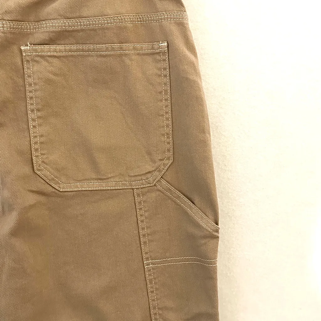 NWT S.O.N.G. Women’s Jeans Carpenter 90s Boyfriend High Rise Tan Size 15/32 - Image 7