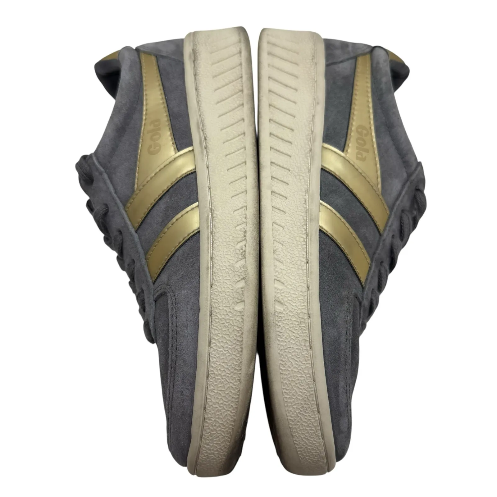 Gola Grandslam Pearl Suede Sneakers Gray Size 6 - Image 2