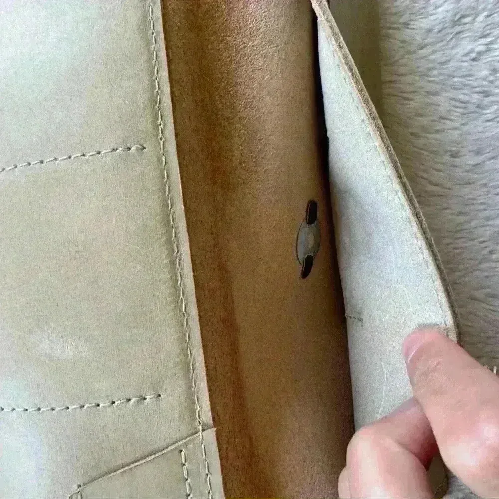 Able Leather Wallet in “Fog” Tan - Image 5