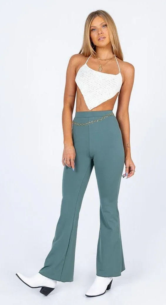 Louisa Pants in Green - Image 4