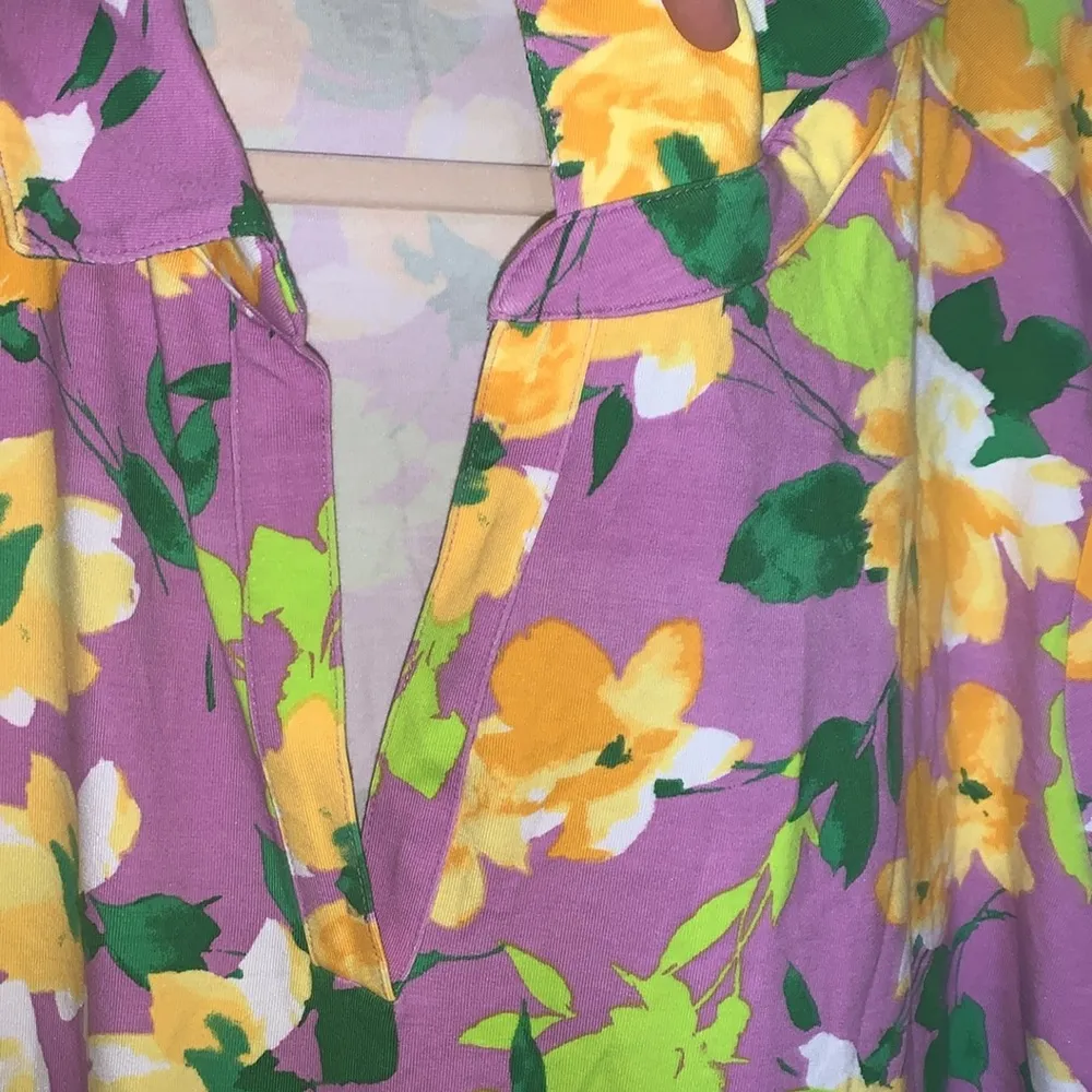 Isaac Mizrahi Live Printed Floral multicolor dress 3xl NWOT - Image 3