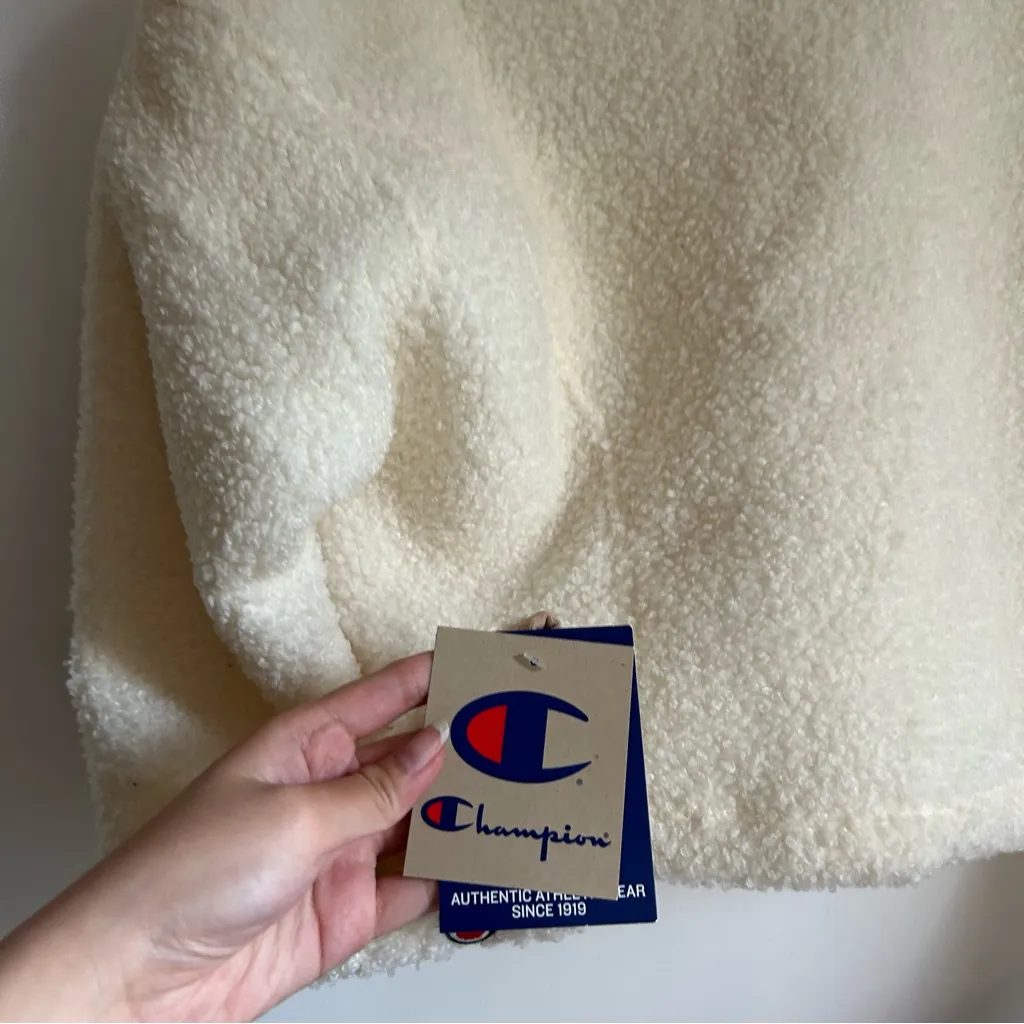 Champion Uo Exclusive Sherpa Half-Zip Jacket Women's at Urban Outfitters - Image 9