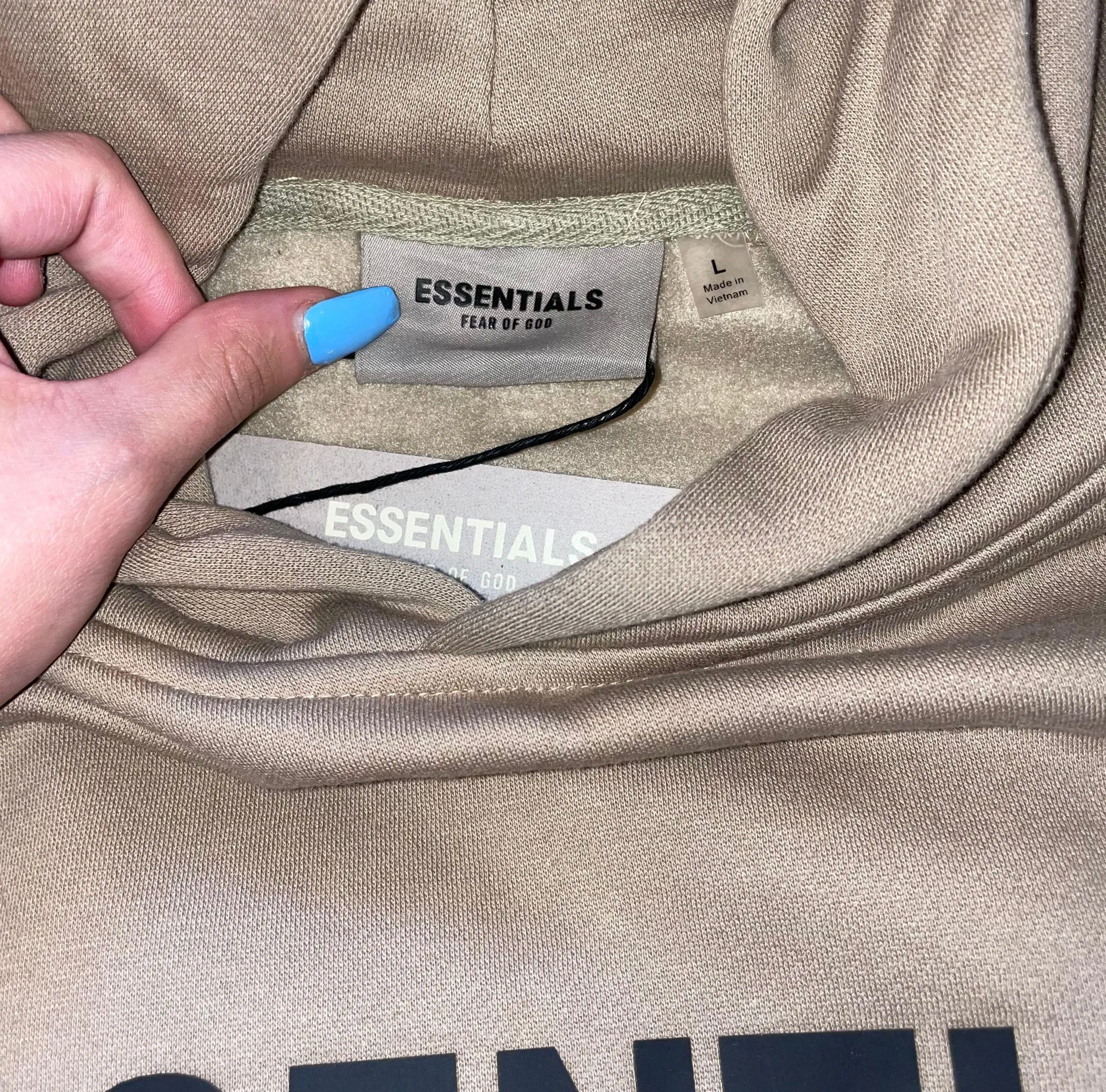 Fear of god Essentials Sweatshirt Size L - Image 6